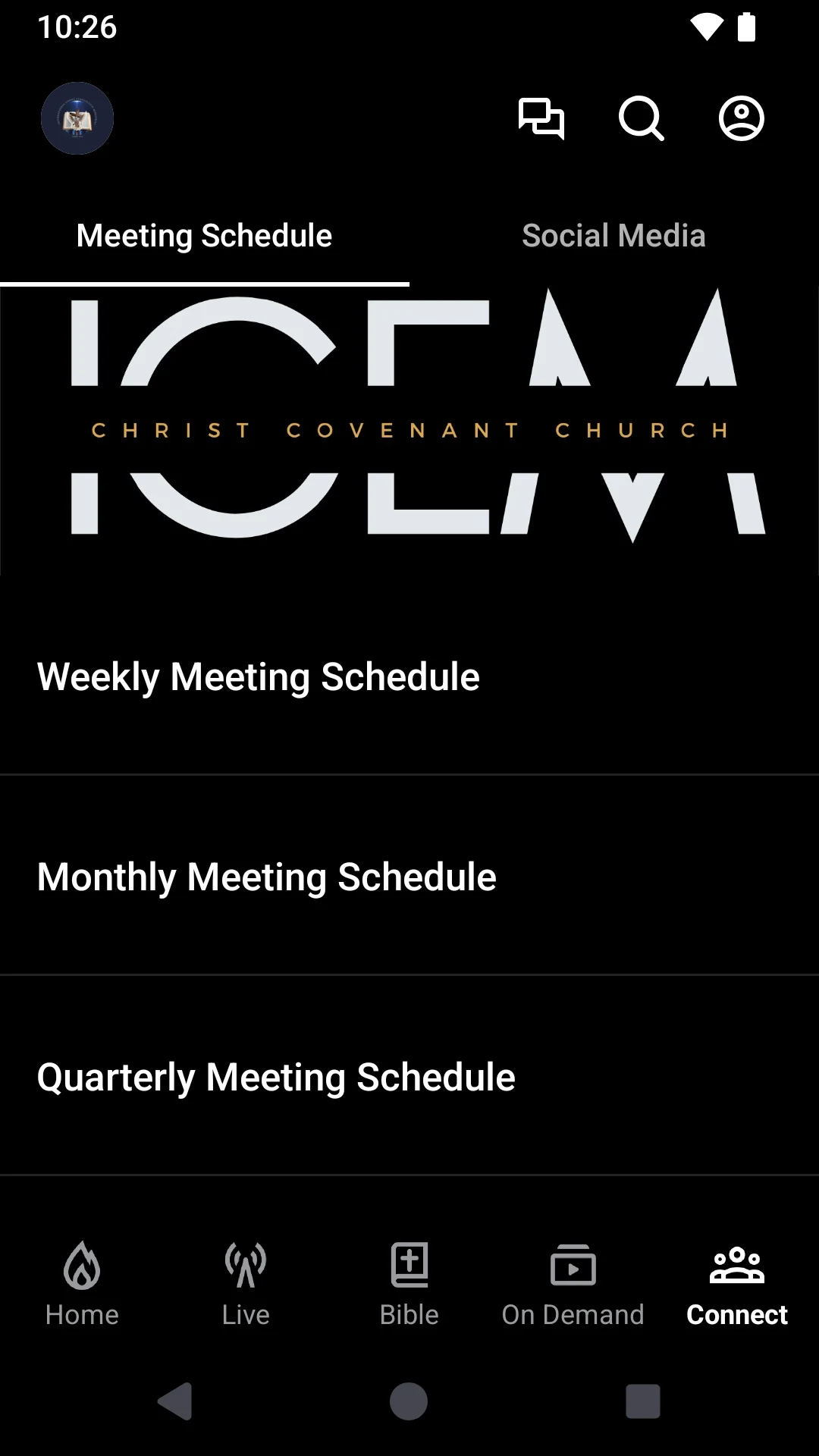 IGEM - Christ Covenant Church screenshot