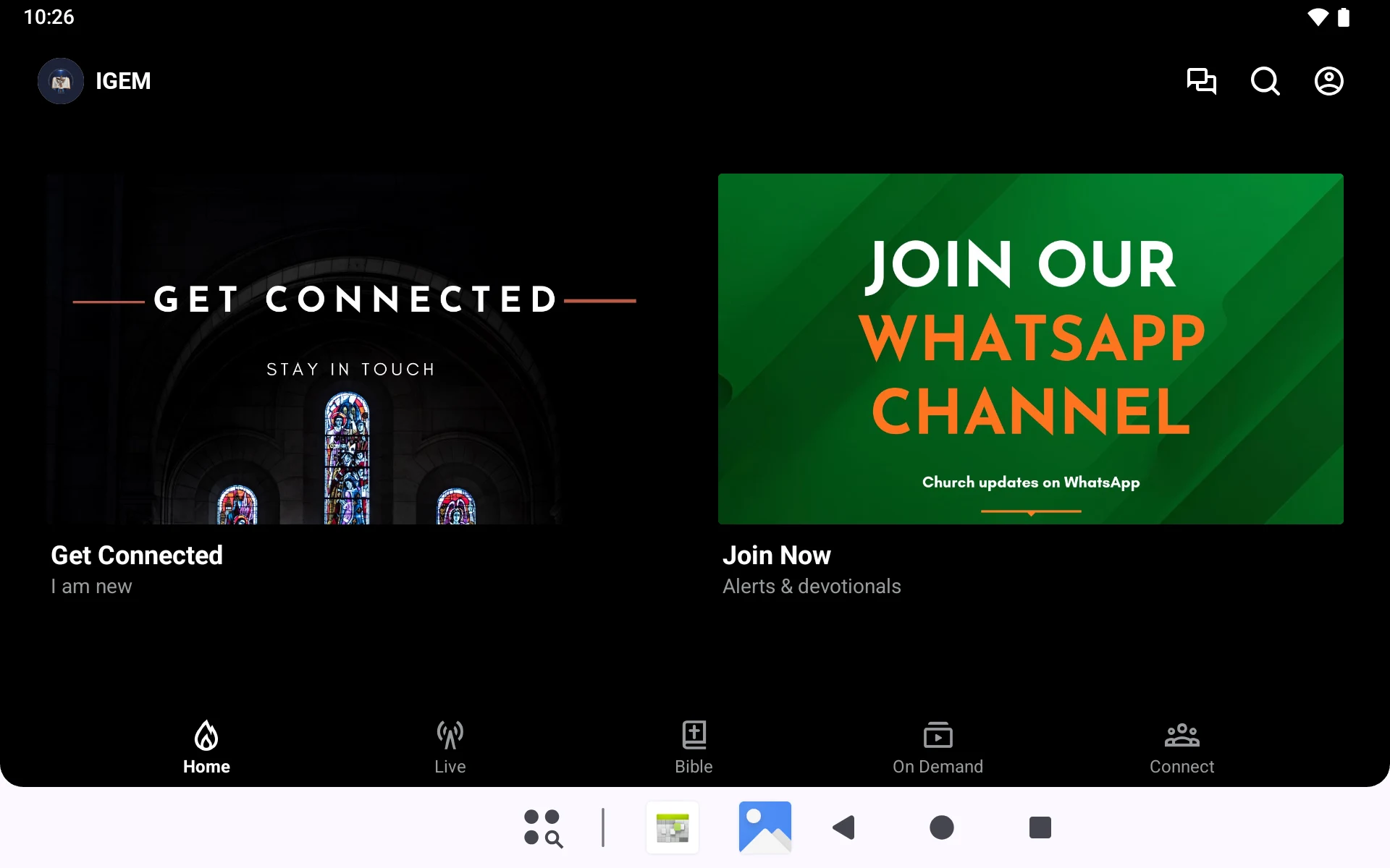 IGEM - Christ Covenant Church screenshot