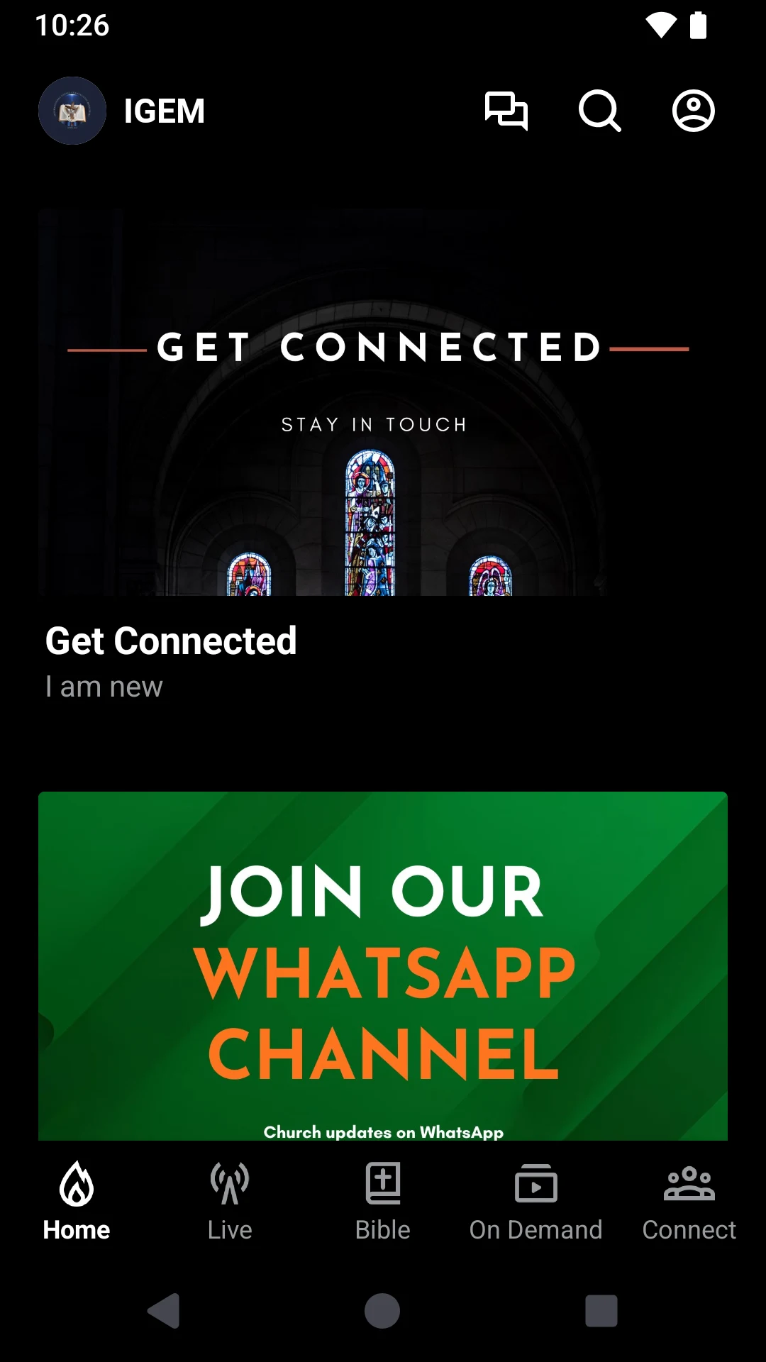 IGEM - Christ Covenant Church screenshot