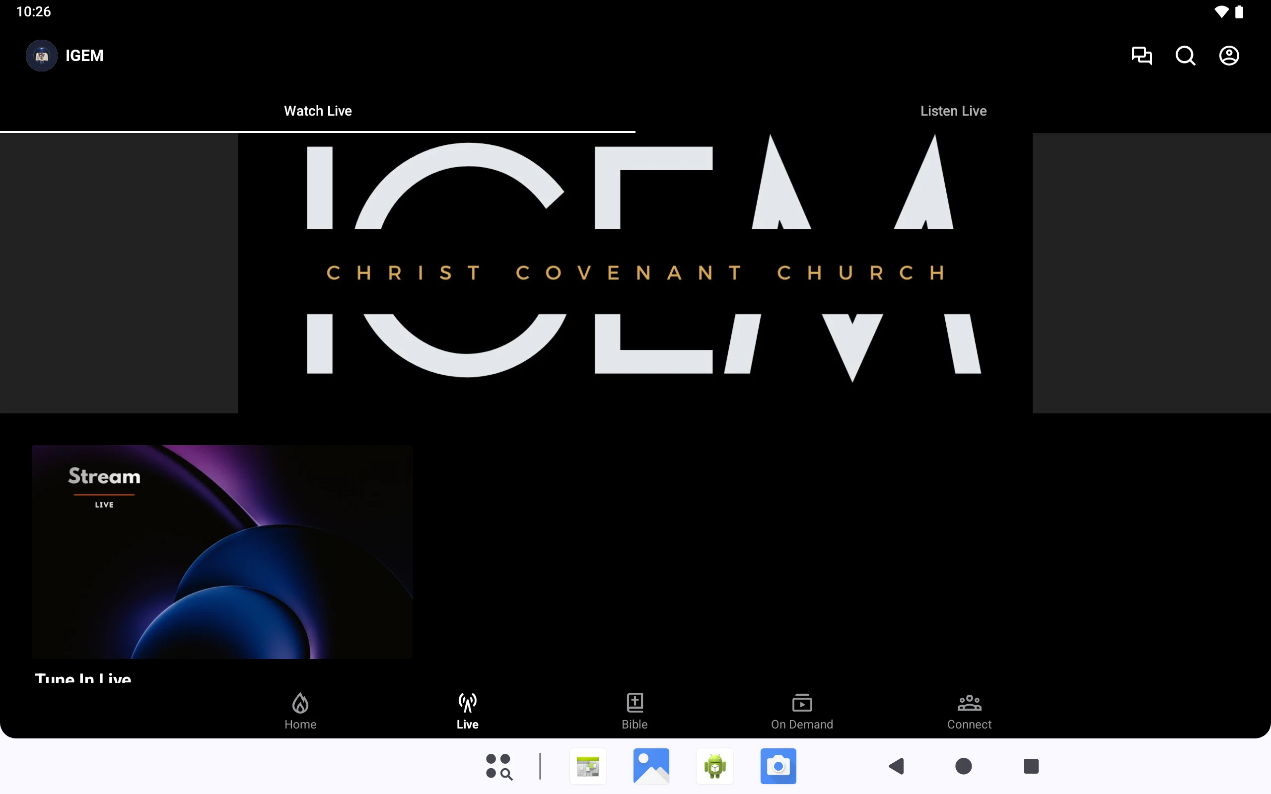 IGEM - Christ Covenant Church screenshot