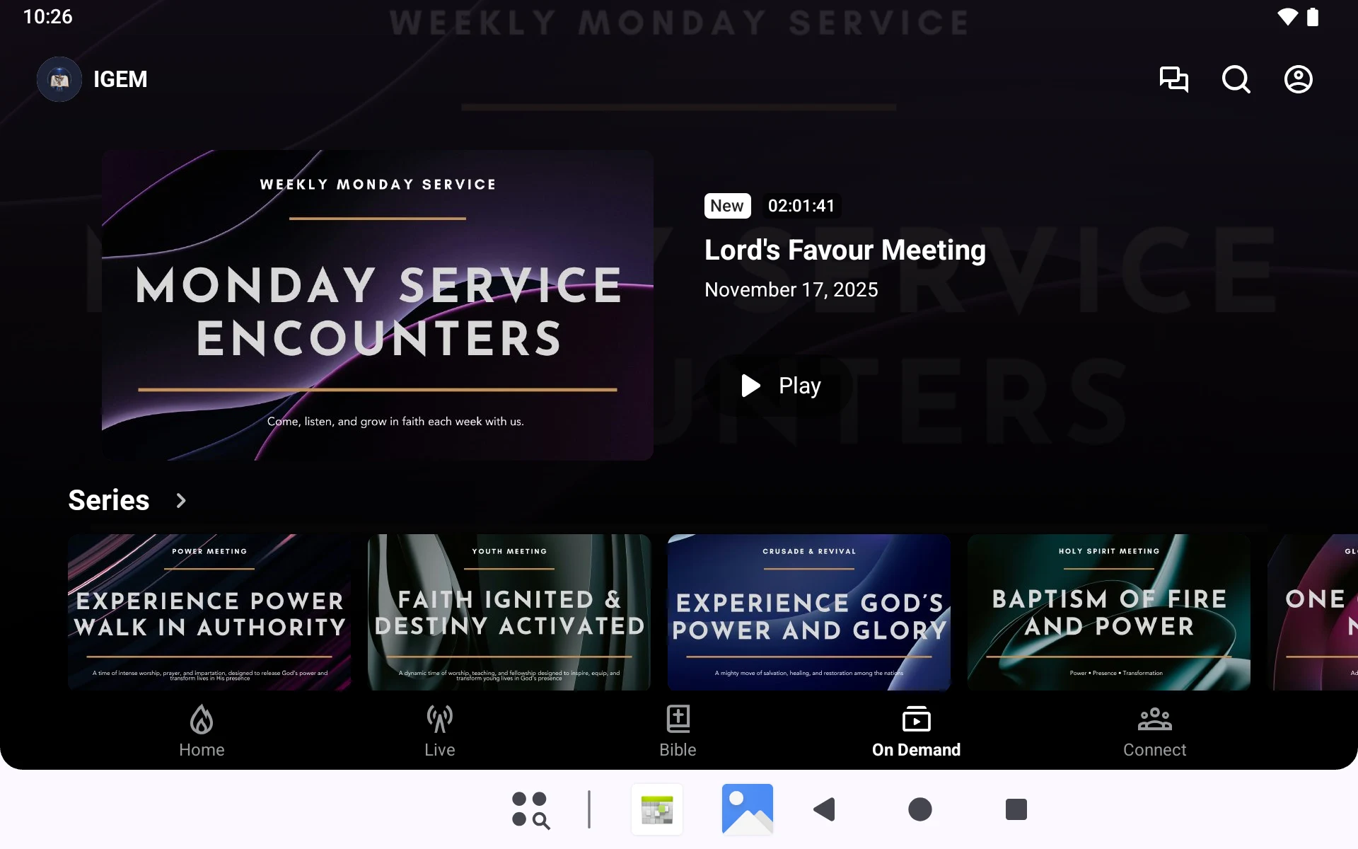 IGEM - Christ Covenant Church screenshot
