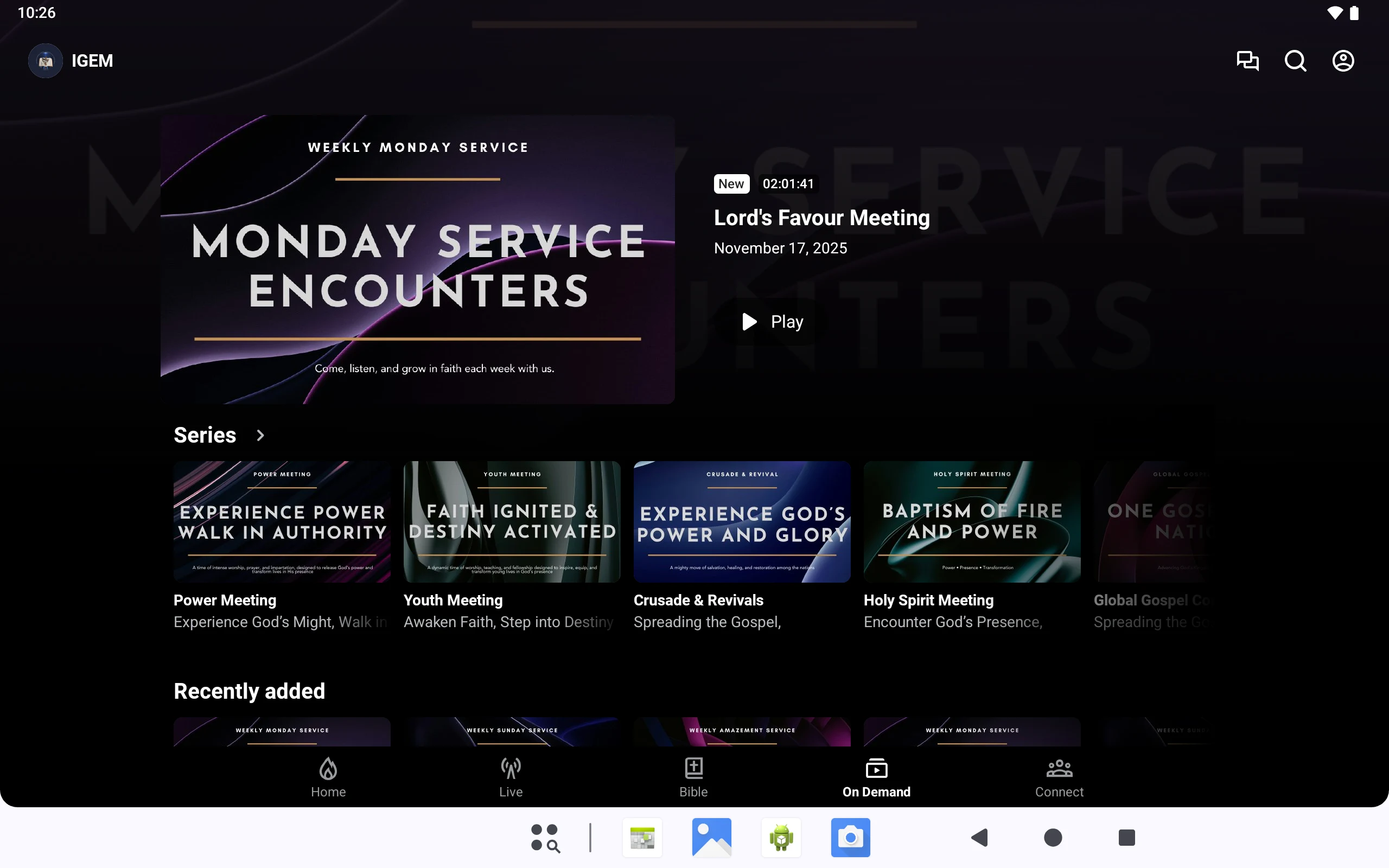 IGEM - Christ Covenant Church screenshot